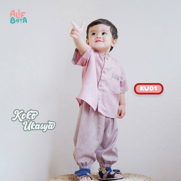 Baby kurta, baby thobe, baby muslim clothes 3 - 29 months ukasya series