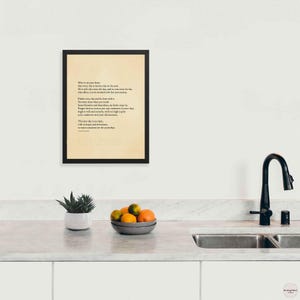 New day by Ralph Waldo Emerson Framed poster in black finish for inspirational home decor