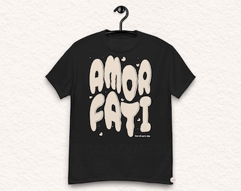 T-shirt Amor Fati : cadeau de philosophie stoïcienne