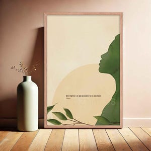 Seneca Quote Poster: Stoic Philosophy Art Print