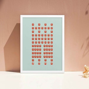 Hare Krishna Mantra Print, Krishna Wall Art, Spiritual Decor