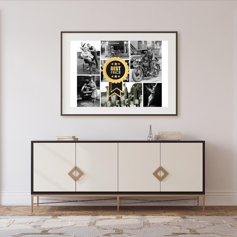 ArtHistoryPrintsCo - Printable Vintage Photograph Print, Black and White Photo, Instant Digital Download Gift, Wall Art Home Decor