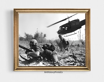 Vietnam War Photo Poster: US Army Helicopters Wall Art (Digital Download) 55