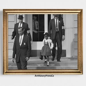 Ruby Bridges Photo Print: Black History Art Poster (Digital Download) 2