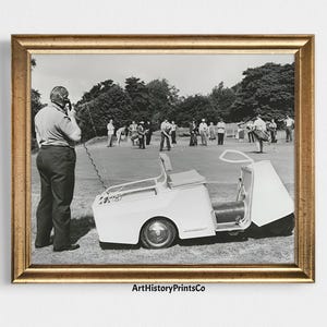 Vintage Golfer Photo Print: Black and White Sports Art (Digital Download)