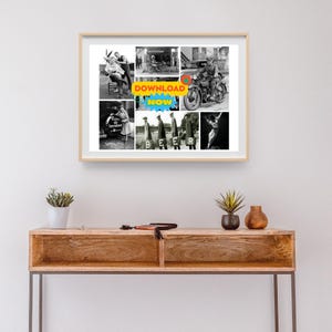 ArtHistoryPrintsCo - Printable Vintage Photograph Print, Black and White Photo, Instant Digital Download Gift, Wall Art Home Decor