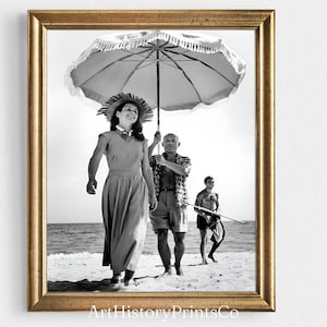 Vintage Photo Printable | Picasso Print Black and White Poster | Vintage Photography Wall Art Gift | Printable Digital Download27