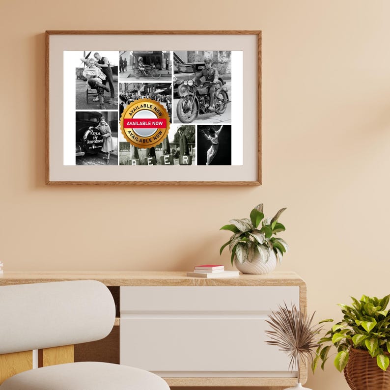 ArtHistoryPrintsCo - Printable Vintage Photograph Print, Black and White Photo, Instant Digital Download Gift, Wall Art Home Decor