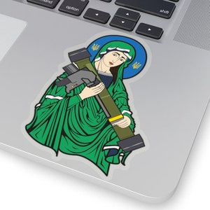 Calcomanía de St. Javelin Ucrania