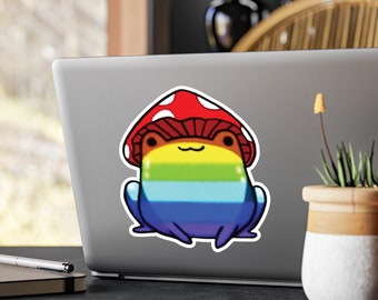 Ranita Lyagushka LGBT / Pegatinas / Orgullo Gay Amor Ranas Queer