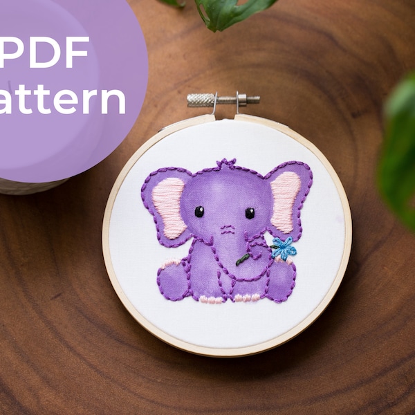 Alzheimer's PDF Embroidery Hoop | Alzheimer's Awareness Art | All Memories Matter