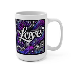 Love Abstract - Mug 15oz