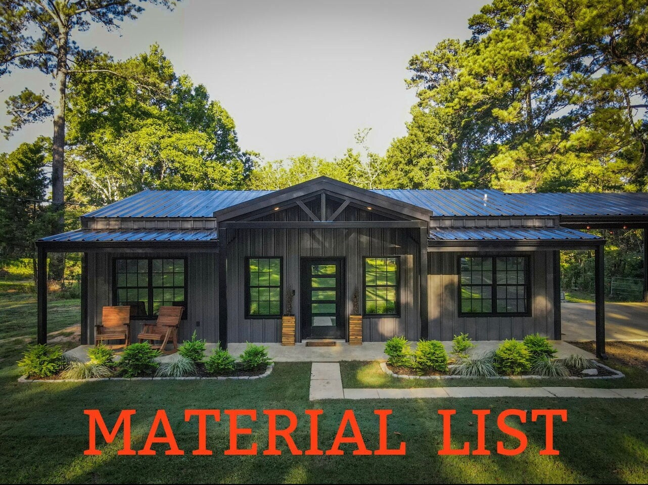Barndominium Material List Etsy plan-623113dj-1-story-barndominium-style-house-plan-with-massive-wrap