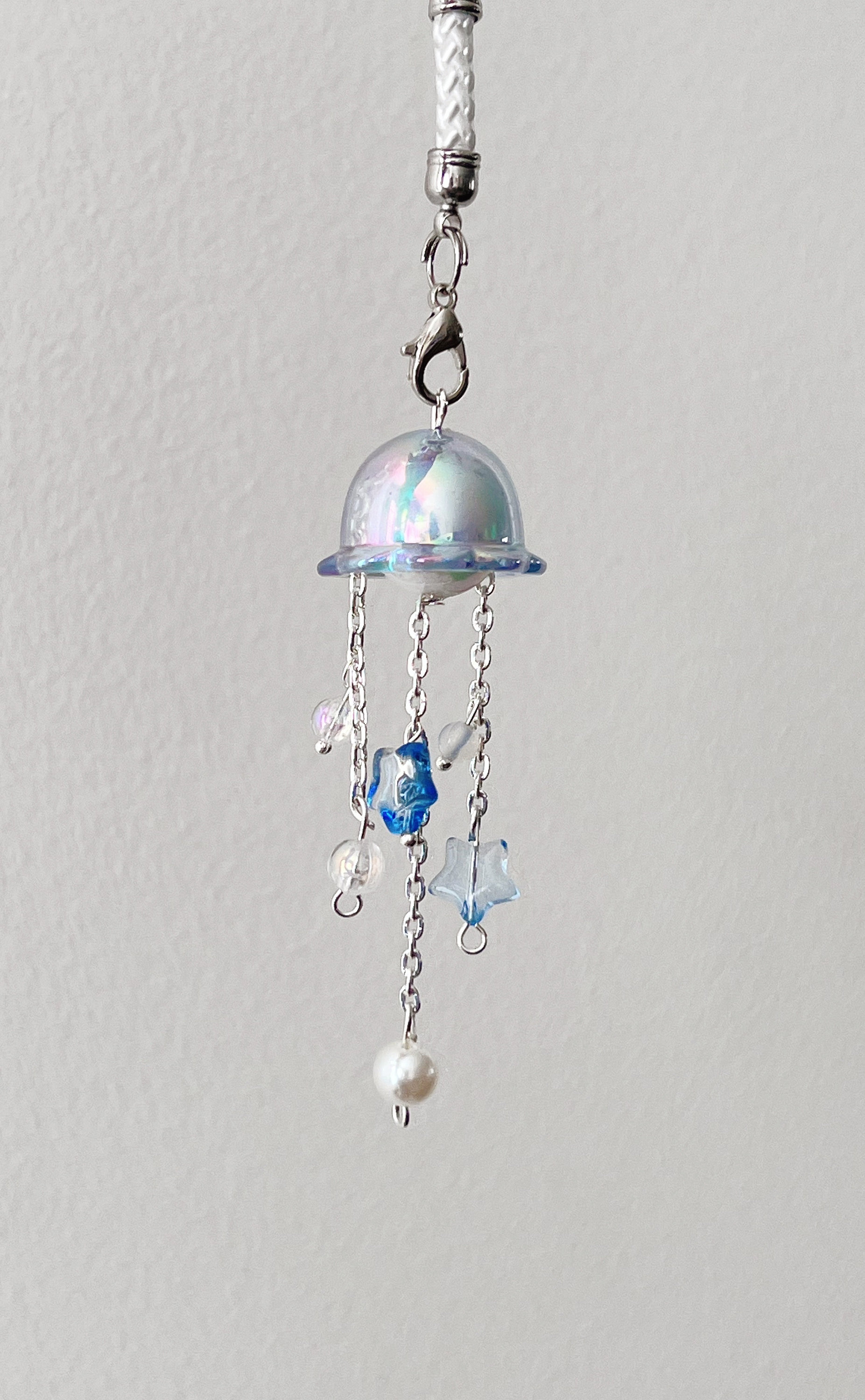 Jellyfish Phone Charm Cute Phone Charm Phone Accessories Etsy Israel