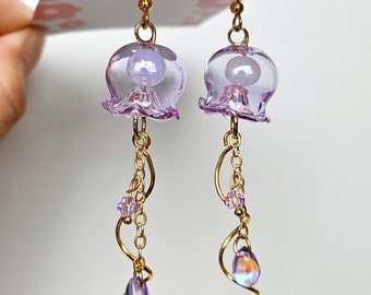 Jellyfish Earrings, Jellyfish Dangle Earring, Dangle Earrings