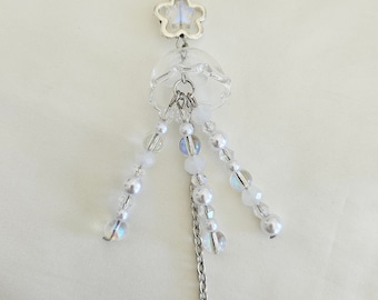 Jellyfish Phone Charm