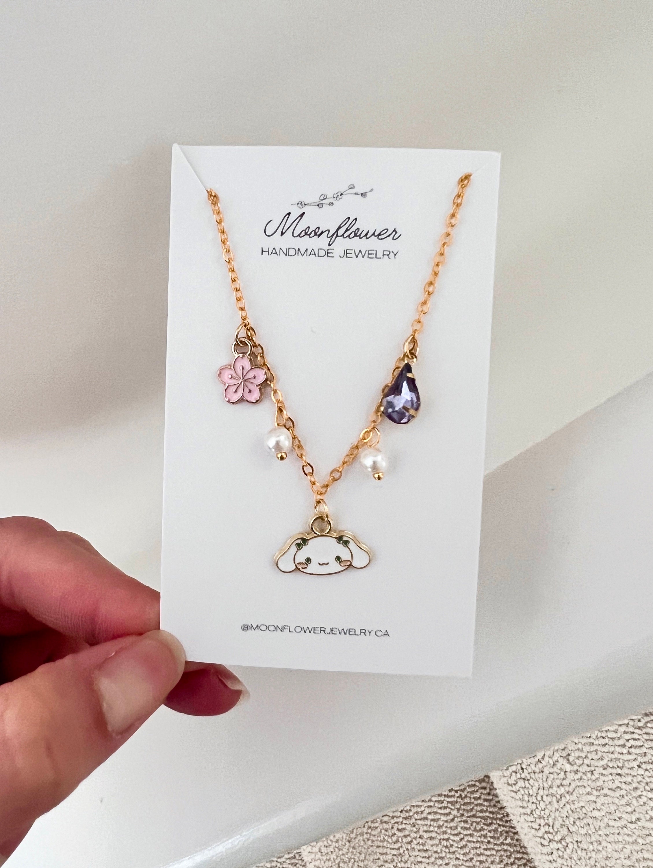 Cinnamoroll Necklace Sanrio Jewelry Gift for Her Sanrio Etsy