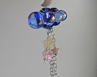 Cloud Jellyfish Phone Charm, Cloud Jellyfish, Phone Accessories