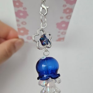 Moon Jellyfish Phone Charm, Moon Jellyfish, Phone Accessories