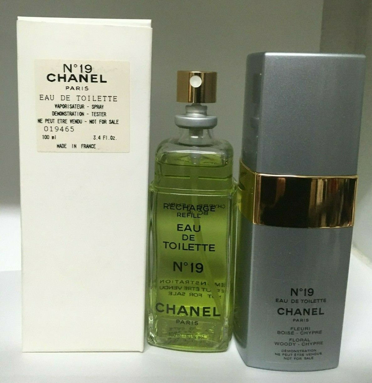 Buy Chanel NO 19 Eau De Toilette Refill Spray 3.4 Oz 100ml With Online in  India 