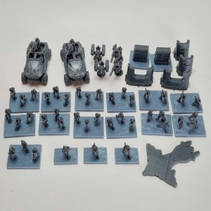 HGC - Human Army Starter Force - 1/100th Scale Miniatures