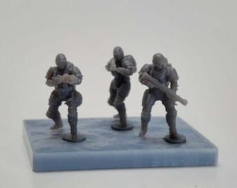 HGC - Human Infantry Base - 1/100th Scale Model