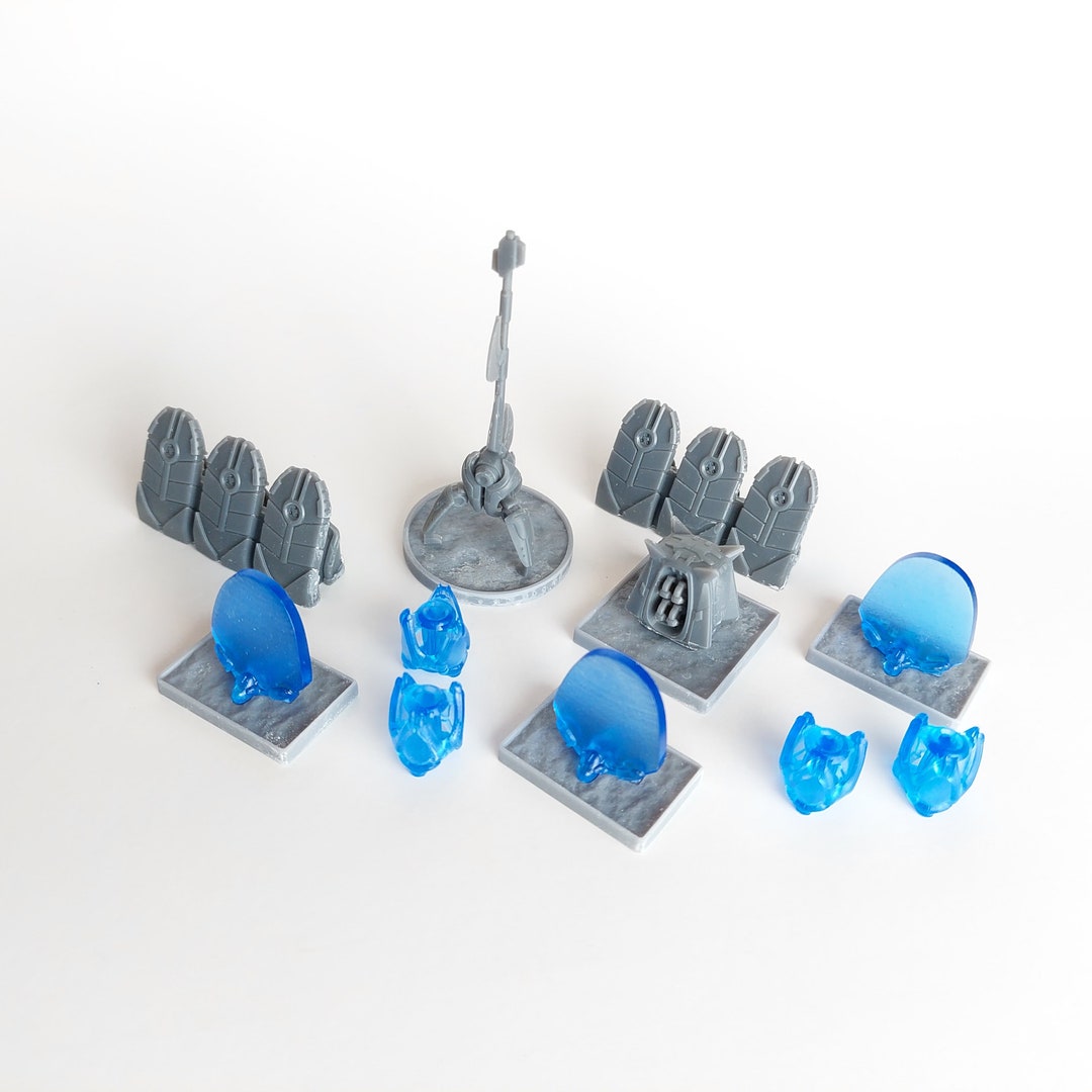 HGC - Alien Scenery Set - 1/100th Scale - Etsy