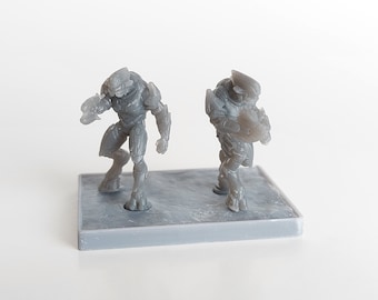 HGC - Infantería Sauria - Modelo a escala 1/100