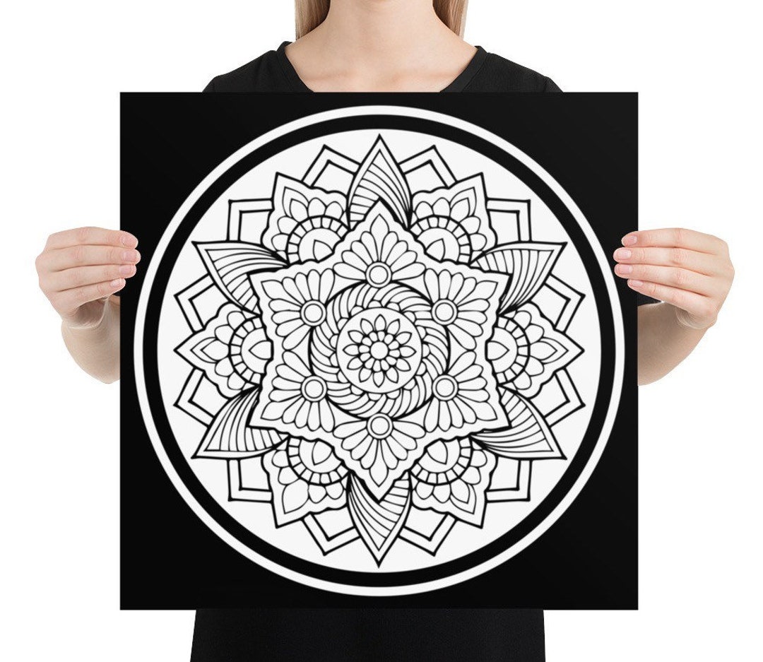 18x18 Black Paper Coloring, Large Coloring Poster, Coloring Pages, Kids