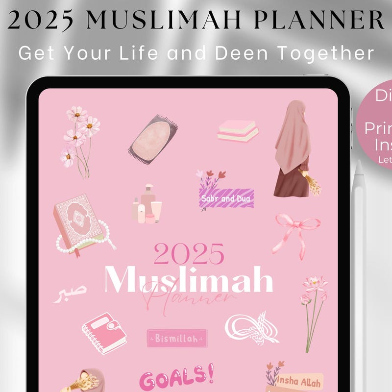 Muslim 2025 Planner Etsy