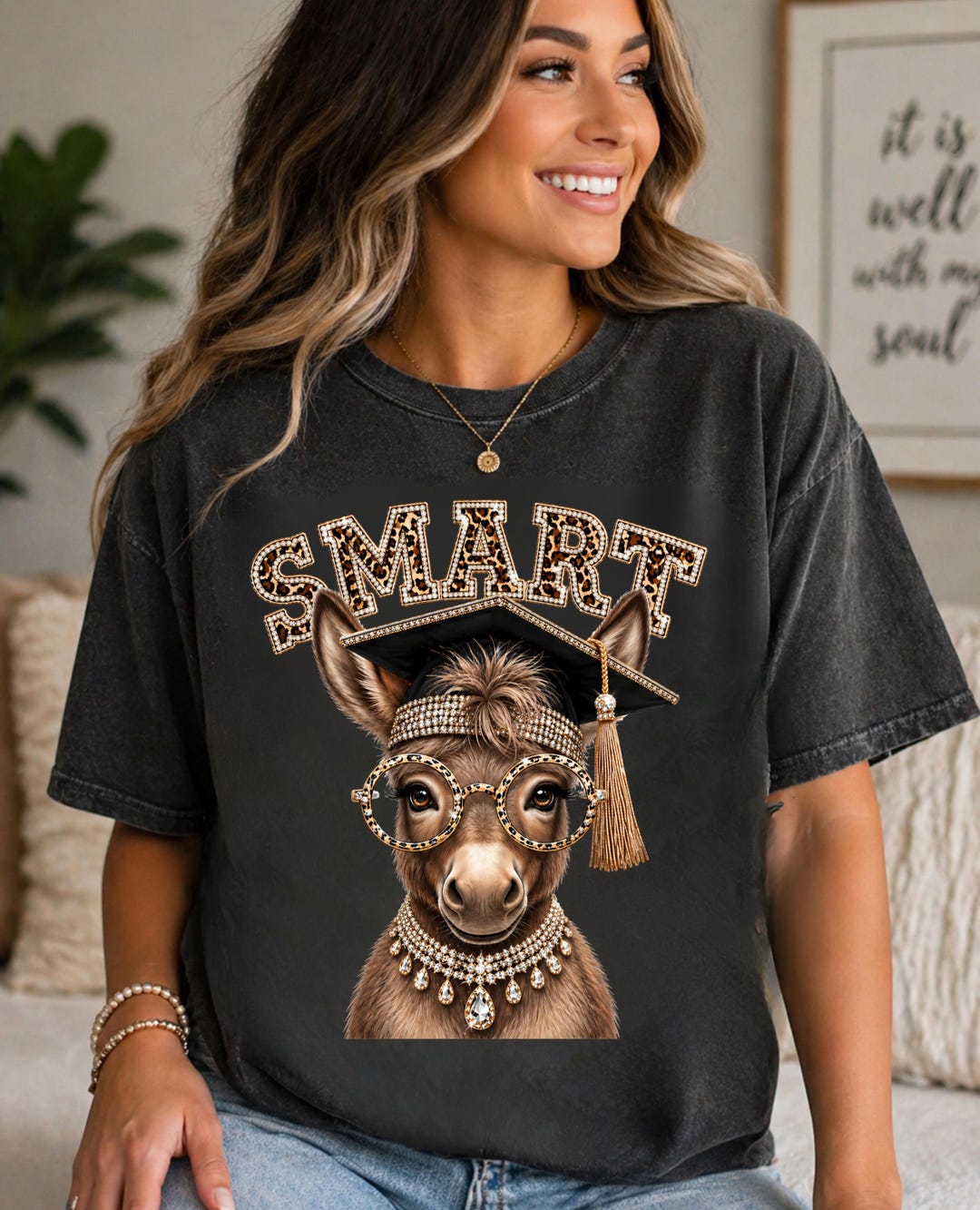 Donkey Grad Smartass Graduation PNG, Donkey Graduate Shirt Design, Class of 2026 ...
