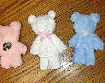 Teddy Bear Oragami Cloths & Hand towels