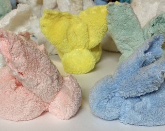 Bunny & Peep Oragami Washcloths, Towels and Receiving Blankets