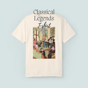 Classical Legends T-Shirt| Unisex Classical Composers T-Shirt| 4 Colors