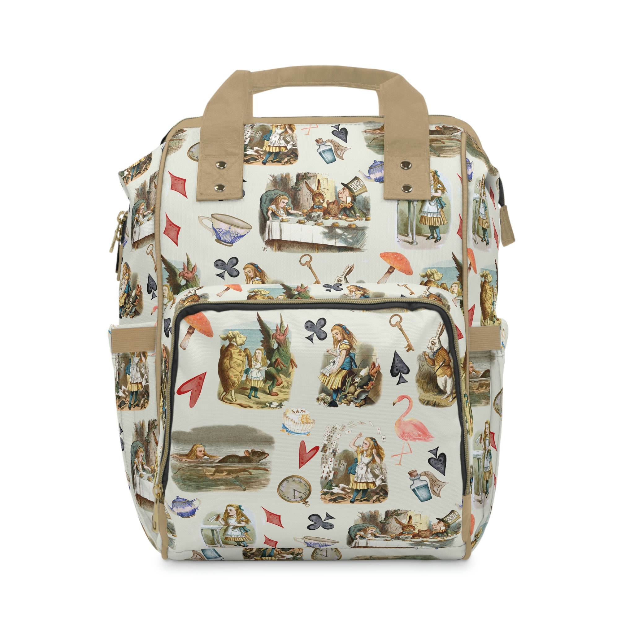 Buy Alice In Wonderland Villains Convertible Backpack & Tote Bag