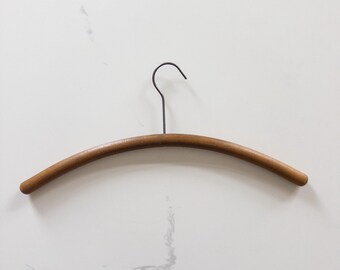 Antique Long Neck  Wooden Hanger Farmhouse Clothing Display