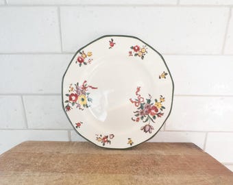 Antique 1930s Royal Doulton Old Leeds Sprays Salad/Dessert Plate