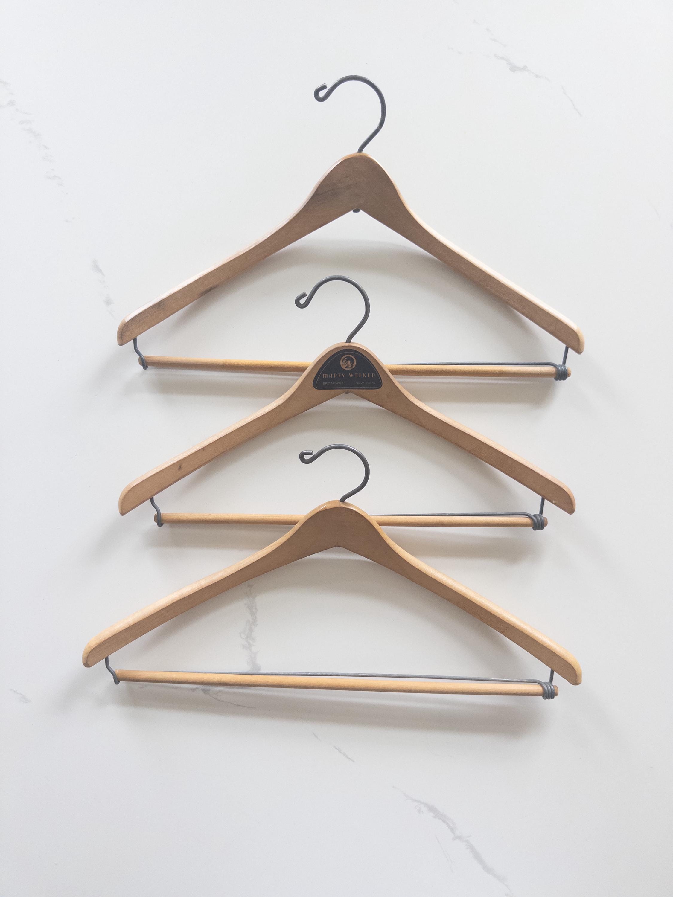 Antique Wood Hangers - Etsy