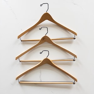 Vintage Wood Hangers - Etsy