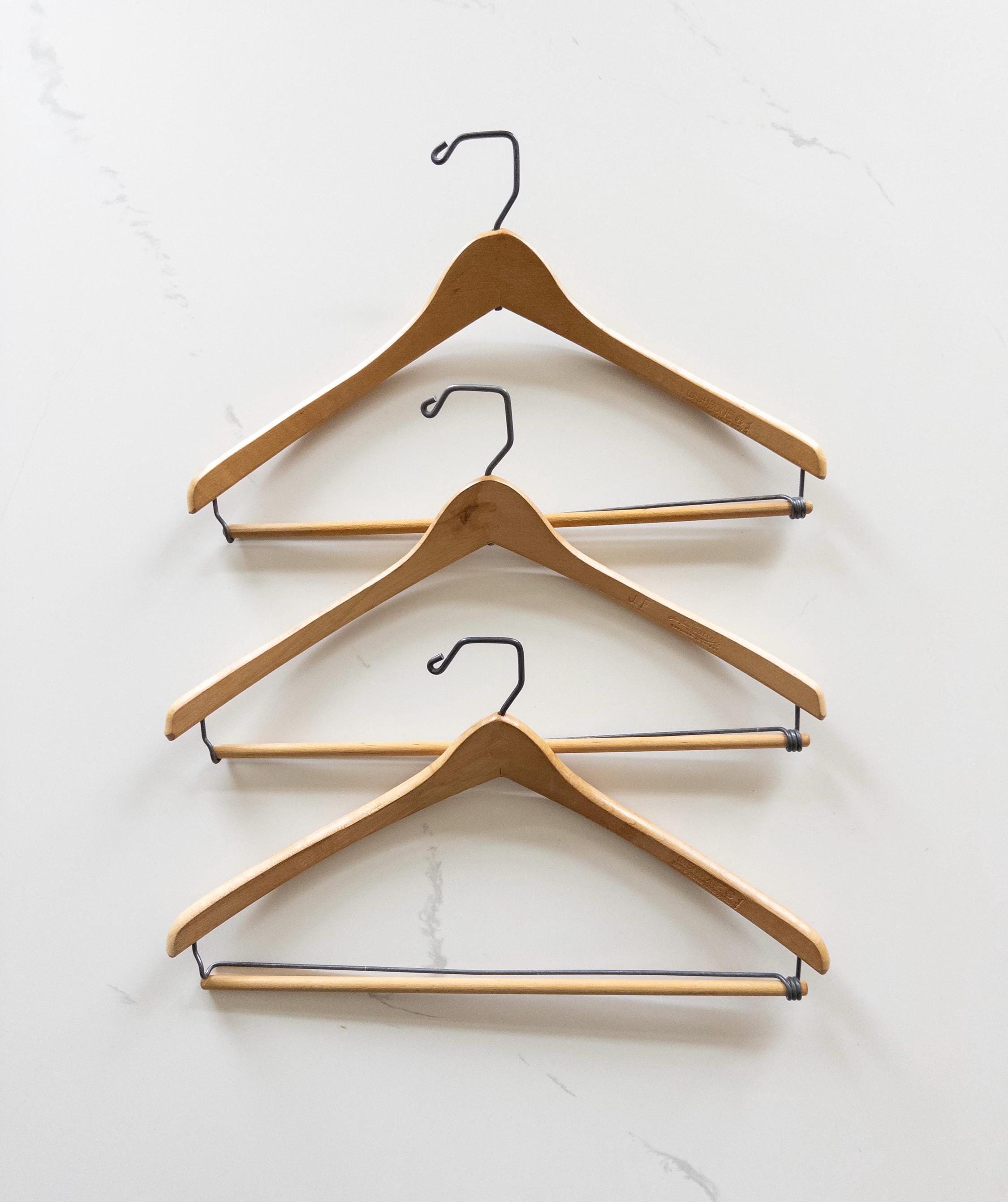 Antique Wood Hangers - Etsy