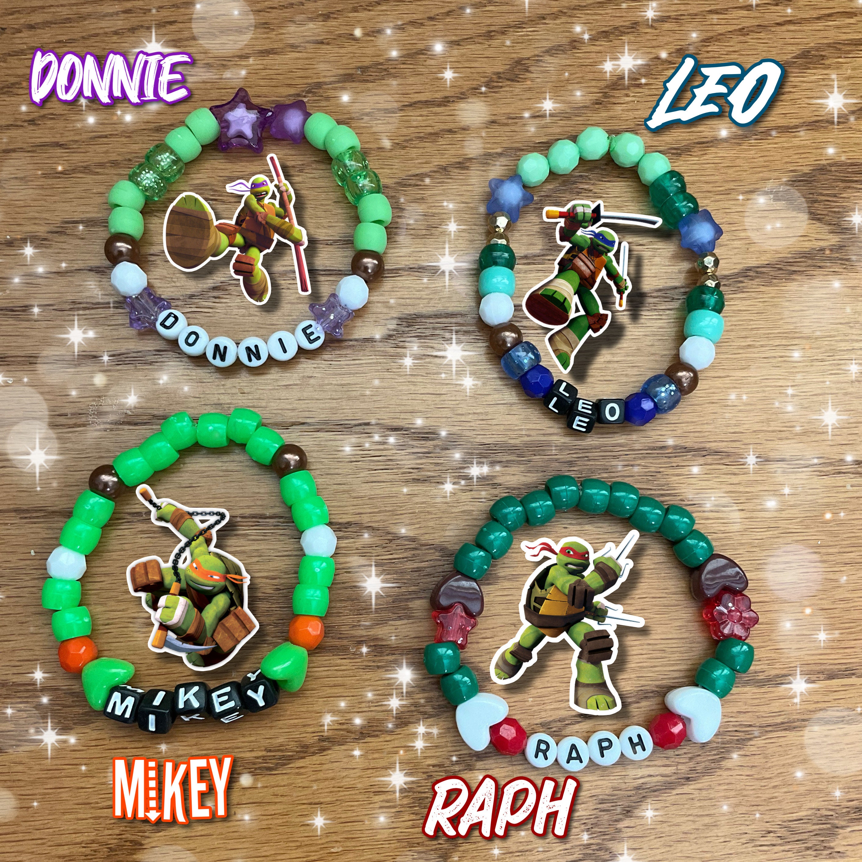 Ninja turtle bracelet deals