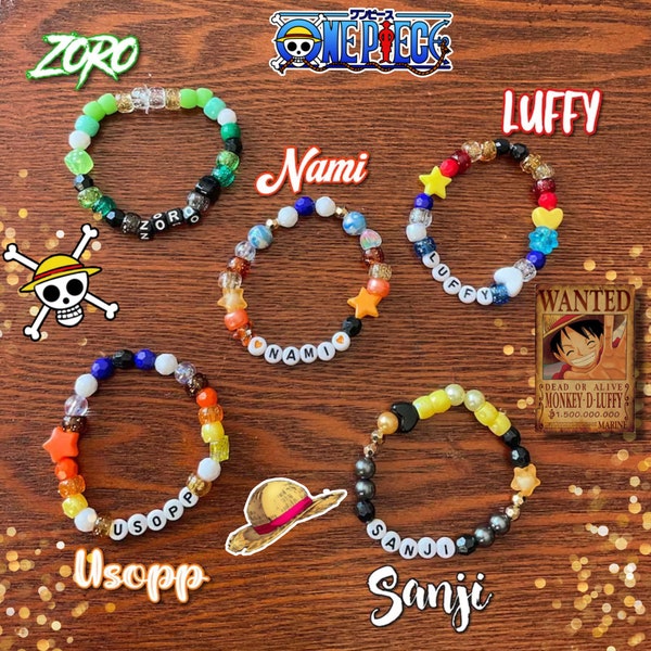 One Piece  Inspired Friendship Bracelets