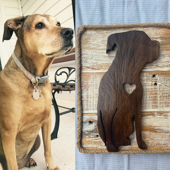 CUSTOM Handmade Pet Rememberance Photo Wooden Wall Art Etsy