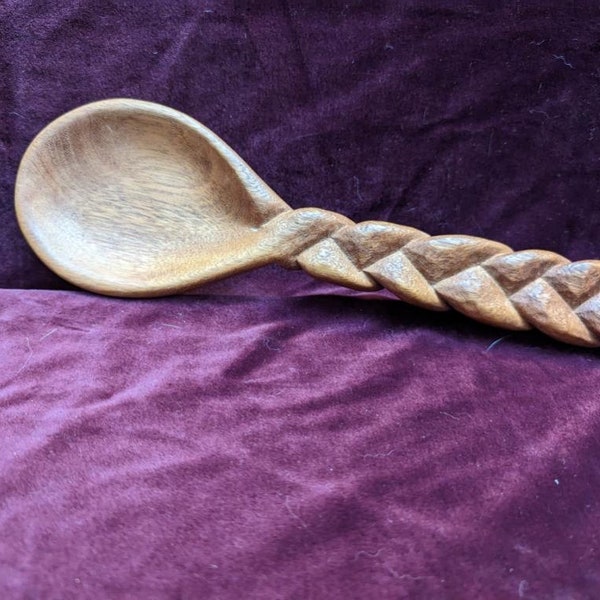 Handmade Wooden Spoon Spatula / Rice serving / Unique wooden spatula spoon  / Gift / Detailed Spoon / one of a kind