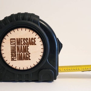 Custom Engraved Tape Measure: Personalized Tool Gift (25 ft)