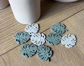 Lot de 6 aimants Monstera, aimants Monstera imprimés en 3D, aimants Polaroid Instax, petit aimant photo, petits aimants pour réfrigérateur, aimant tendance mignon