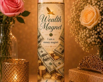 Money Manifestation Candle | Wealth Candle | Abundance Candle | Prosperity Gift | Meditation Candle