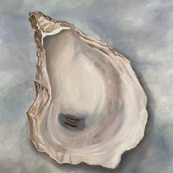Oyster, oyster painting, Giclee Art Print of Oyster, Giclee print of an original oil painting.