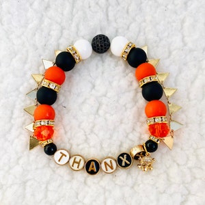 ATEEZ THANXX Gemstone Beaded Bracelet