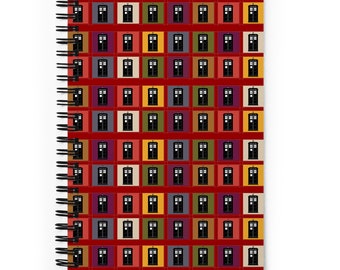Doctor Who Spiral Notebook